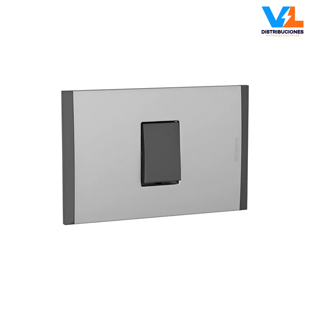 Interruptor Titanio Negro