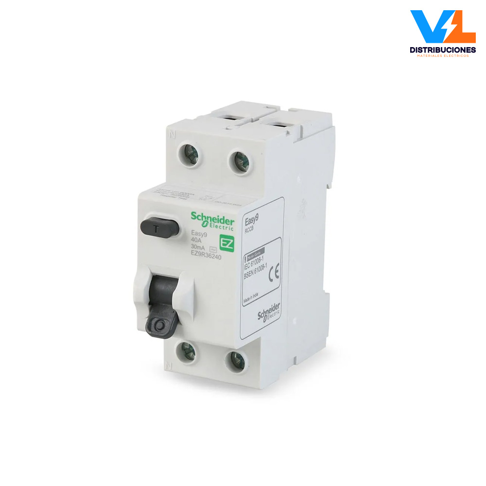 Interruptor Diferencial Easy9 2x40A