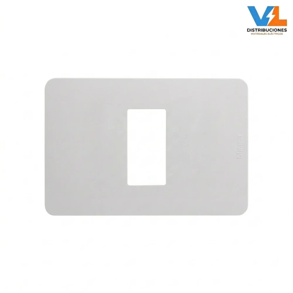 Placa Blanca 1 Mod Sin Soporte Matix Go